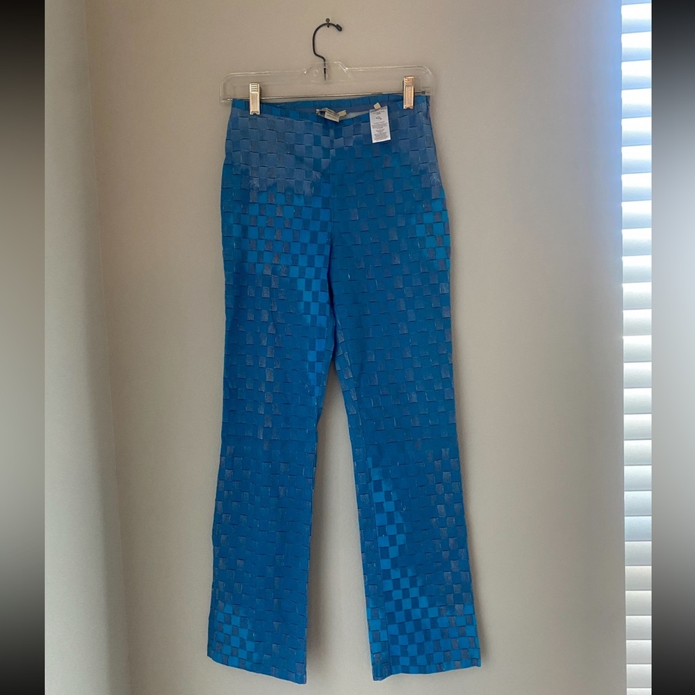 Paloma wool blue checkered trousers
